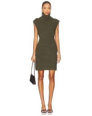 Jonathan Simkhai Minivestido Albanie En Color Verde Oliva Talla (También En M, S, Xs) - Neutro