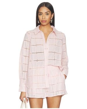 Cami NYC Tomei Cotton Top En Color Rosado Talla (También En S, Xl)