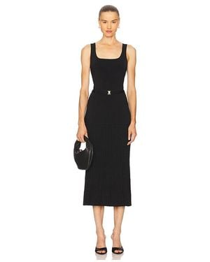 Karina Grimaldi Aster Knit Dress - Black