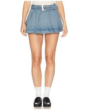 Show Me Your Mumu Mini-Skort Lohan - Blau