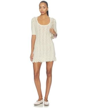With Jean Bo Dress - Natural