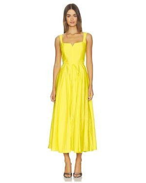 Cinq À Sept Kleid Jerome - Gelb