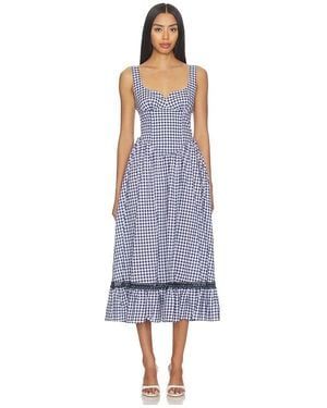 Peixoto Liam Midi Dress - Blue