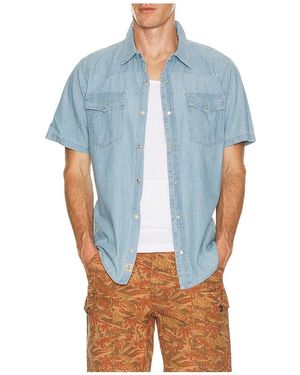 Iron & Resin Badwater Shirt - Blue
