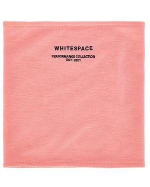 White/space Merino Neck Gaiter - Pink
