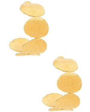 Emma Pills Sunset Hour Hoops - Metallic