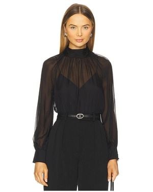 Veronica Beard Alyssa Blouse - Black