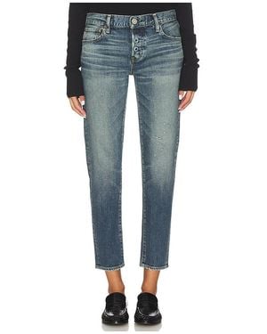 Moussy Brickell Tapered Jeans - Blue