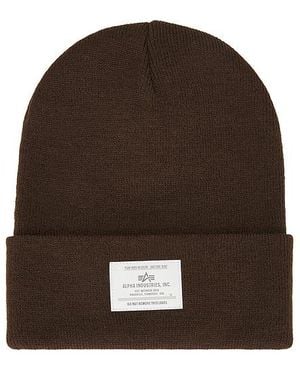 Alpha Industries Beanie Essential - Schwarz