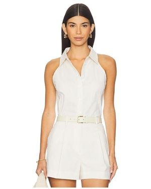 L'academie 'Academie By Marianna Emi Top - White