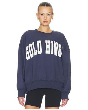 Gold Hinge Sweatshirt - Blue