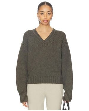Rohe Sculptural Compact V-Neck Pullover - Multicolour
