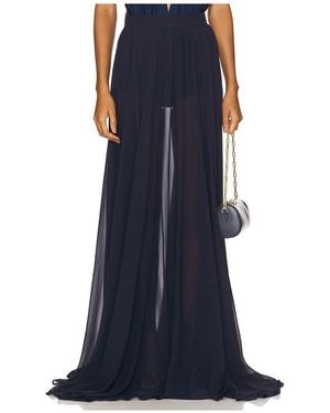 Mariandree Gaitan Ivy Maxi Skirt - Blue