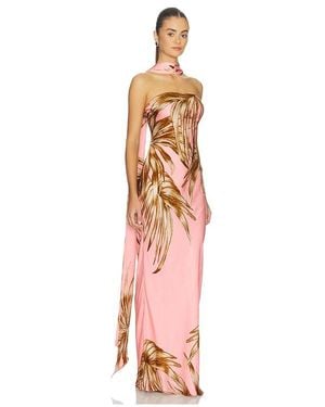 Rococo Sand Strapless Maxi Dress - White