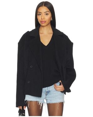 OW Collection Presley Wool Jacket - Black