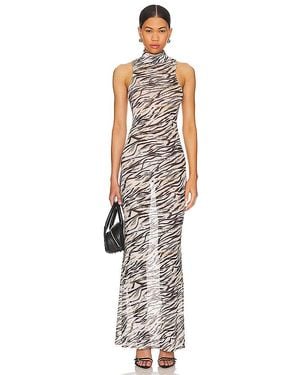 superdown Angelika Sheer Dress - White