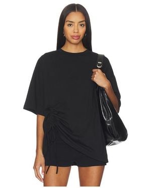 superdown Piper Ruched Top - Black