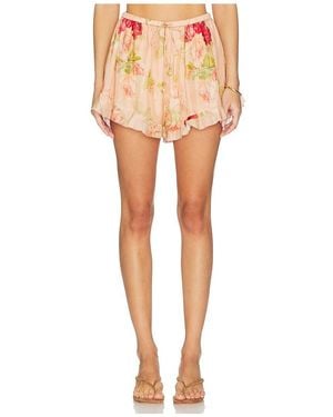 Zimmermann Roselight Frill Short - Multicolor