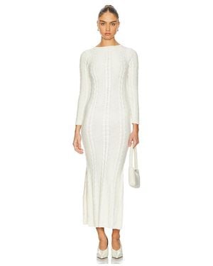 Ayni Roni Dress With Cape - White