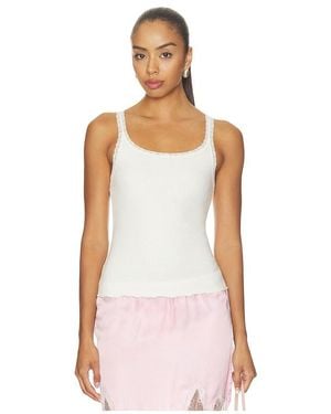 Skims Back To School Pointelle Cami Top - Pink