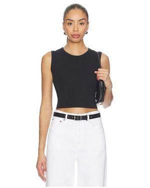 Leset Equipo Sin Mangas Nando En Color Negro Talla (También En S, M) - Azul