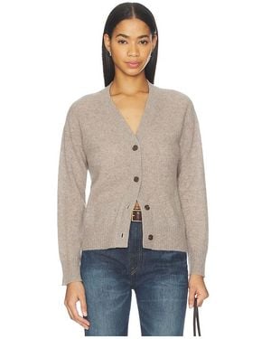 NAADAM Jersey Cardigan En Color Taupe Talla (También En S, Xs, M) - Azul
