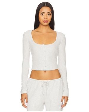 WellBeing + BeingWell Ellis Cardigan - White