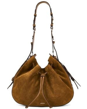 Isabel Marant Bolton Hobo Crossbody Bag - Metallic