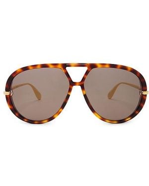 Bottega Veneta Aviator Sunglasses - Multicolor