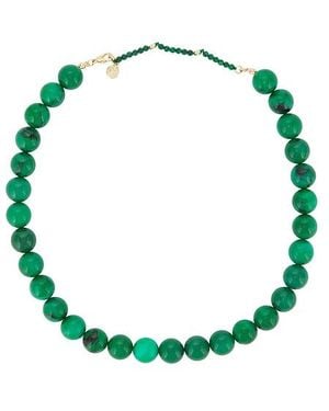 BaubleBar Jane Beaded Necklace - Green