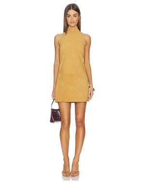 AEXAE Neckholder-Kleid - Mehrfarbig