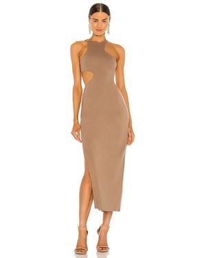 Michael Costello X Revolve Rylan Midi Dress - Brown