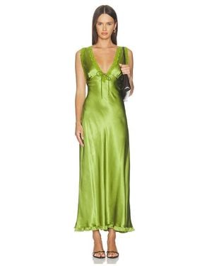 LSPACE ROBE MAXI SALTY BLONDE en Green - Vert
