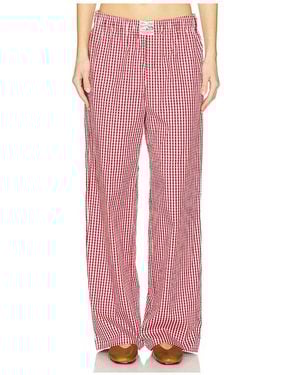 Dairy Boy Pantalón Elizabeth En Color Rojo Talla En - Rosa