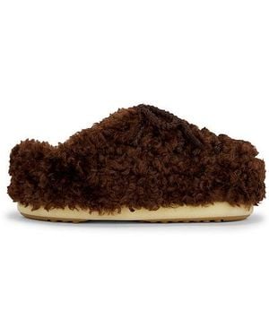 Moon Boot Evx Curly Mule - Brown