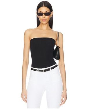 Commando Body De Tirantes Ballet En Color Negro Talla