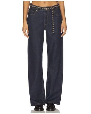 Lioness Rising Jean En Color Azul Talla (También En Xs, S, M, Xl, Xxl)