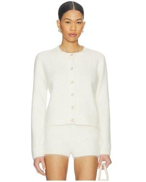 retroféte GILET MEDORA en Ivory - Blanc