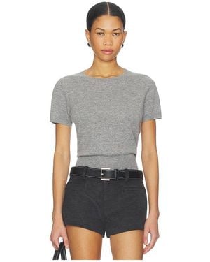 AEXAE Verkürztes Top - Grau