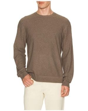 Theory Riland Crew Neck Sweater - Braun