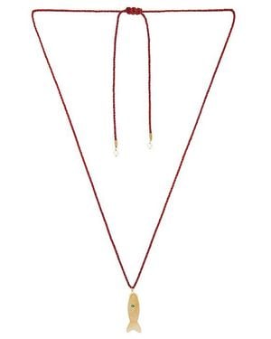 Lovers + Friends Quin Stone Necklace - Black