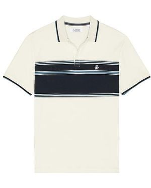 Original Penguin Colourblock Polo - Black
