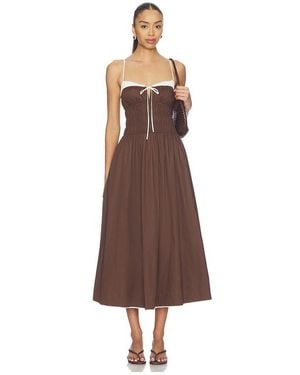 Nia Thomas Dress - Brown