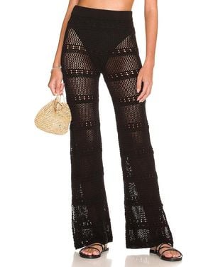 Tularosa Hayden Crochet Pant - Black