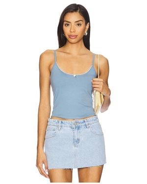 RAT BOI Scoop Back Cami - Blue