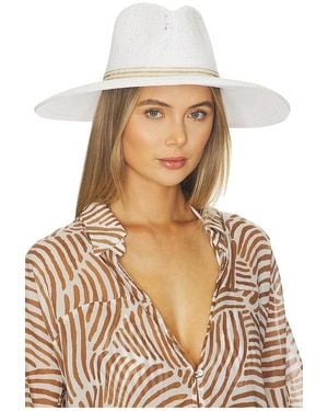 Nikki Beach Michelle Fedora Hat - Natural