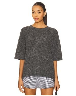 Free People Margot Sweater Tee - Black