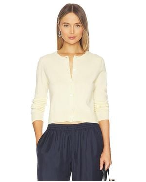 W. Cashmere Cardigan Fiorella - Weiß