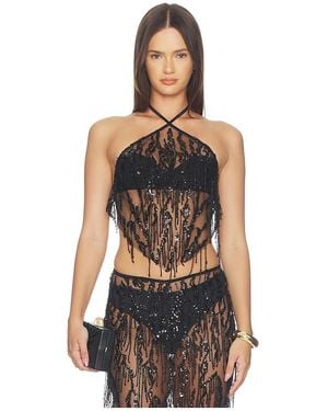 Sketch-Y Hiba Top - Black