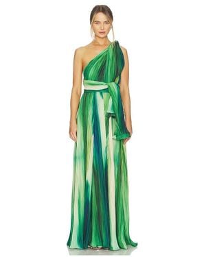 Maylé Vásquez Vestido Afluent En Color Verde Talla (También En Xs)